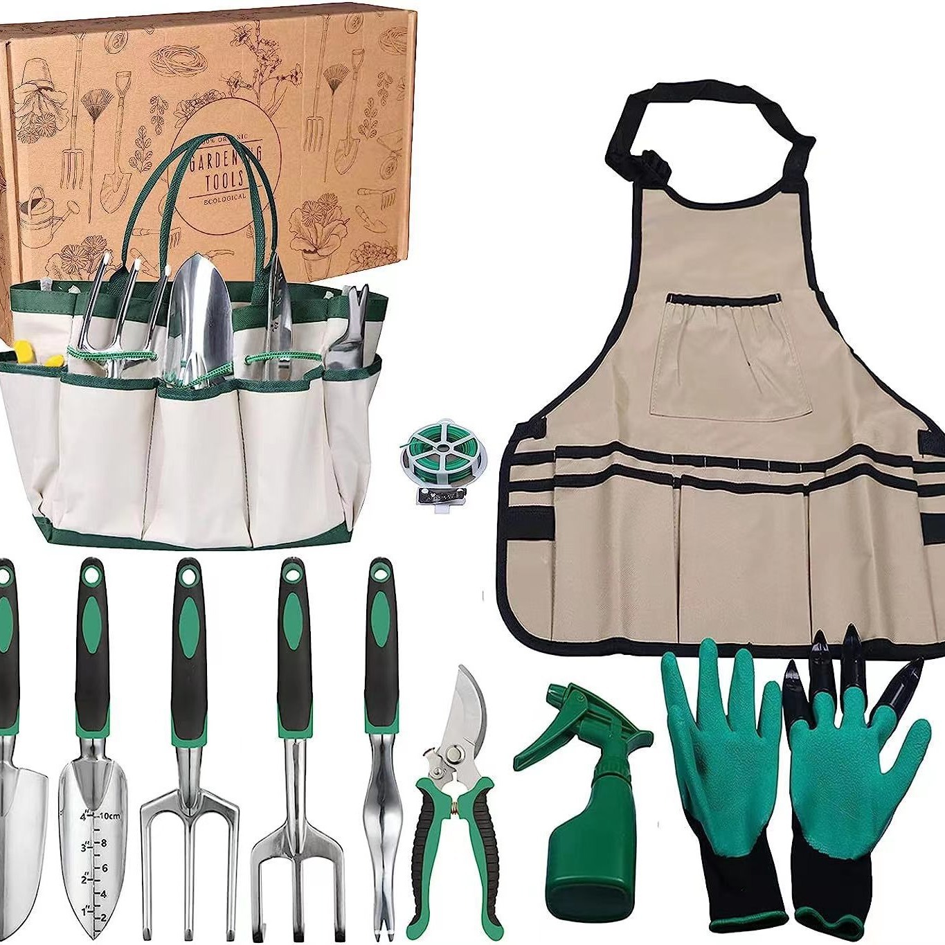 Gardening Tools Gifts - طقم أدوات حدائق من 11 قطعة