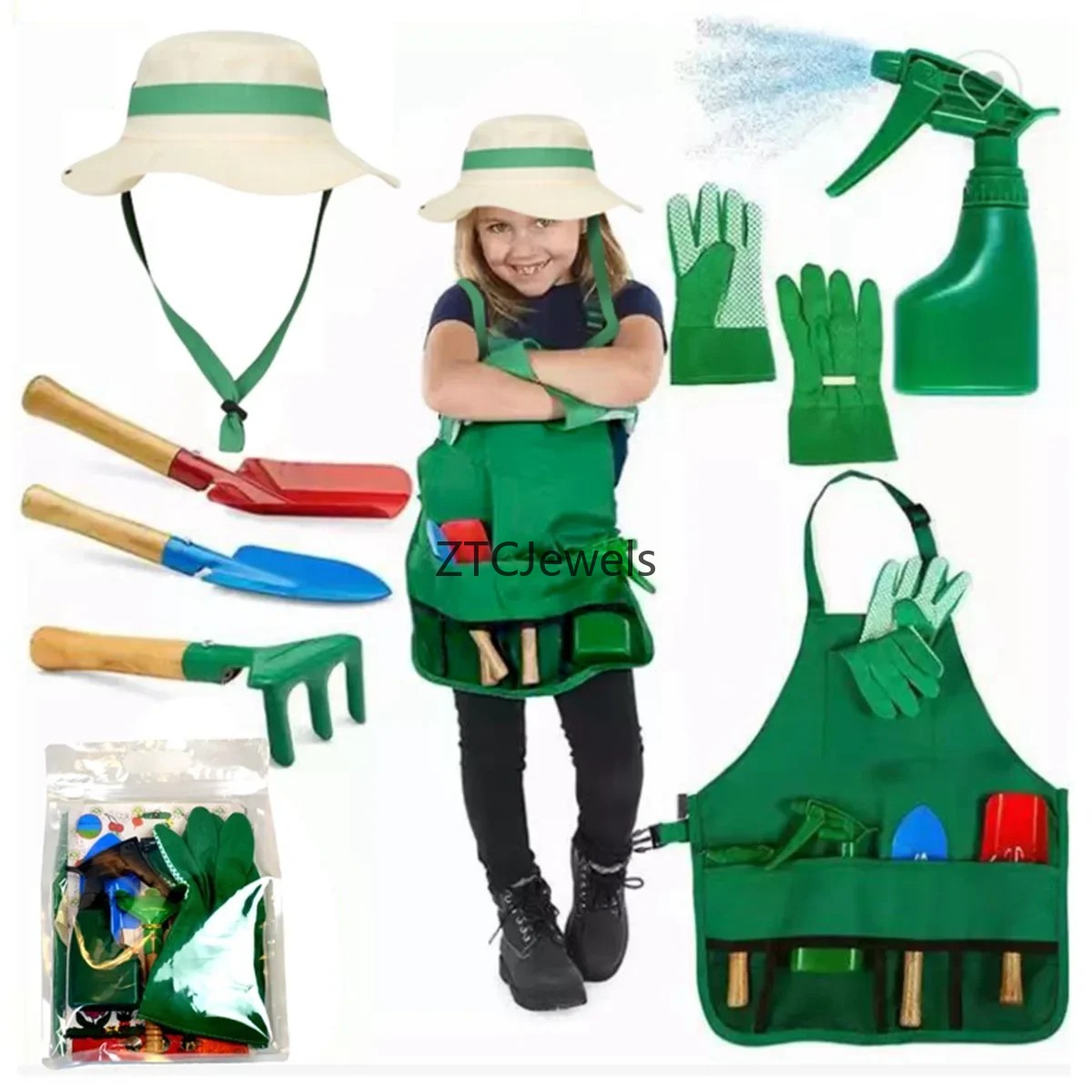 طقم أدوات وشاحنات صدرية للحديق - مراجعة Gardening Tools Of وسعره