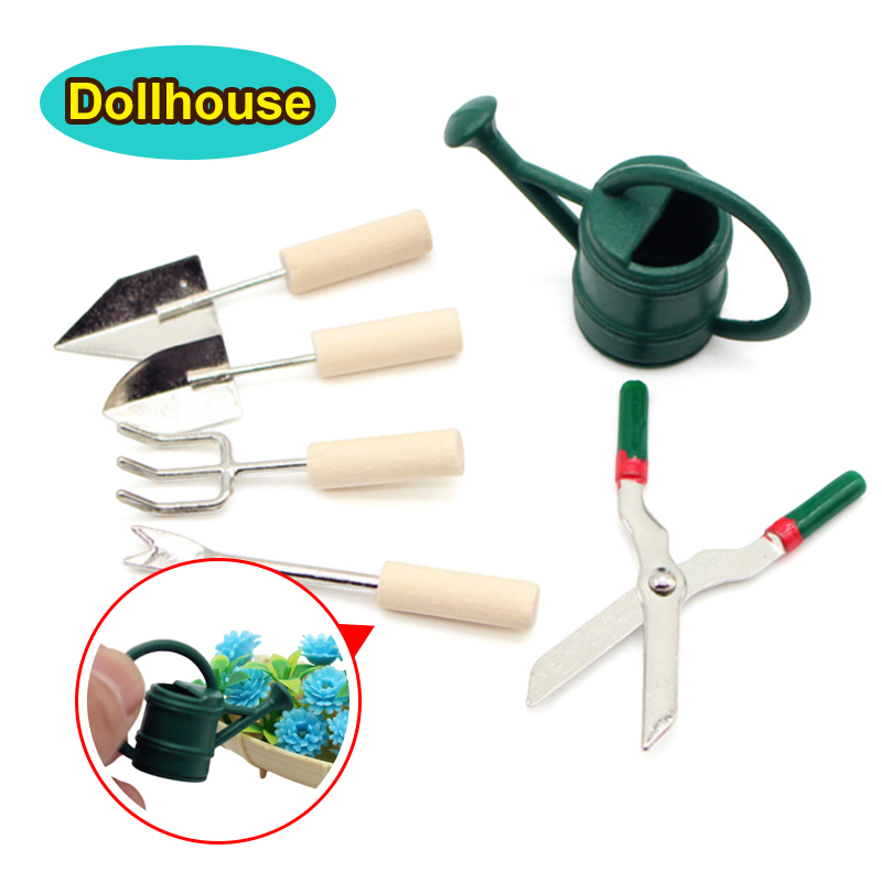 1/12 دمية محاكاة مسقاة المجرف  - مراجعة Gardening Tools Of وسعره