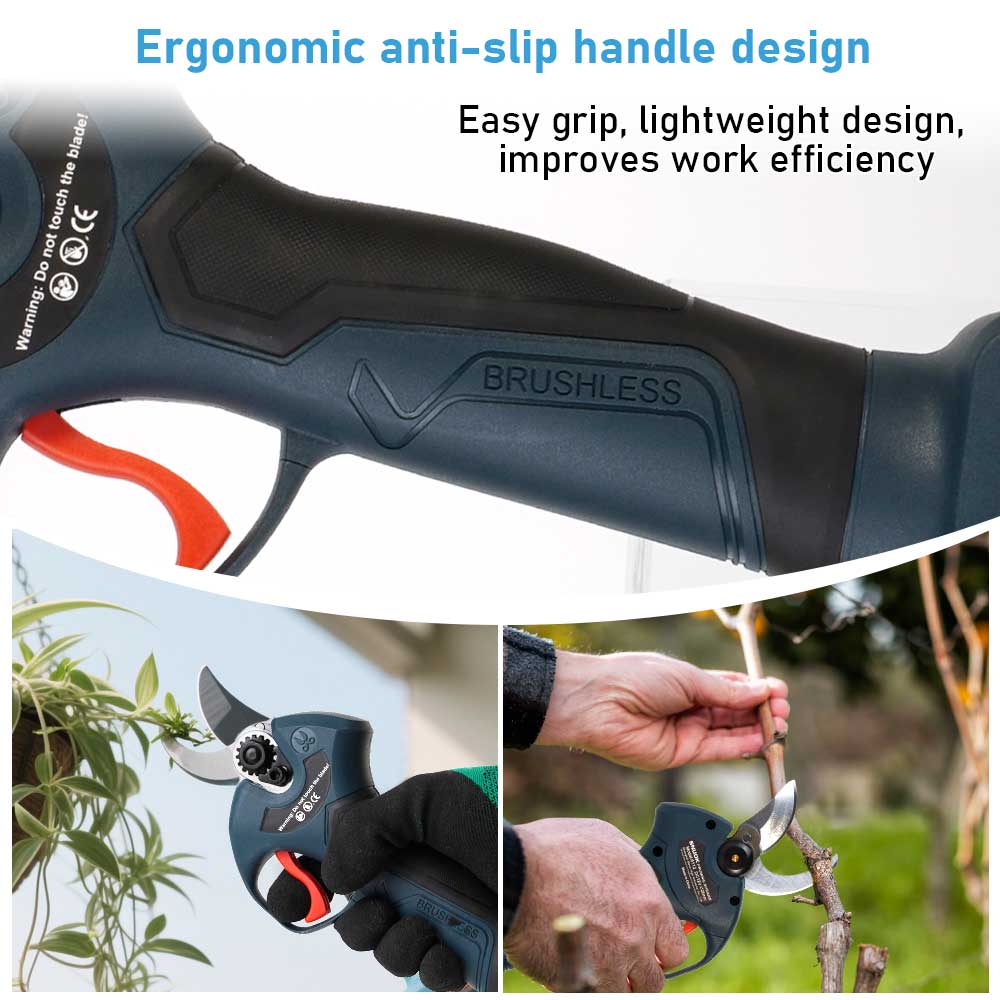 مقص تقليم كهربائي بدون فرشاة 1 - مراجعة Gardening Tools Gifts وسعره