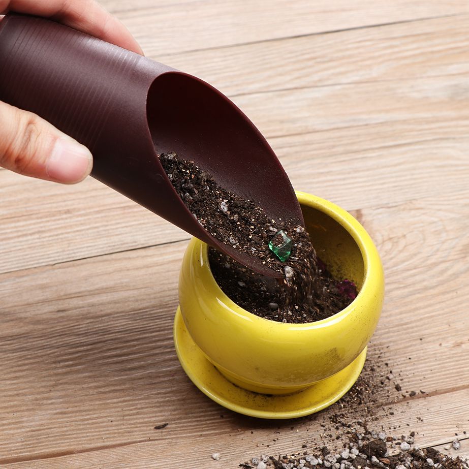 1 قطعة البلاستيك التربة مجرفة  - مراجعة Gardening Tools Gifts وسعره