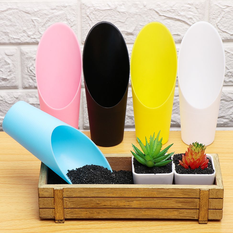 1 قطعة البلاستيك التربة مجرفة  - مراجعة Gardening Tools Gifts وسعره