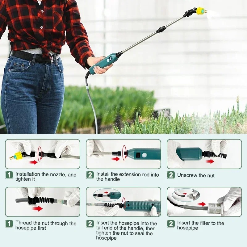 بخاخ حدائق كهربائي عالي الضغط  - مراجعة Gardening Tools Lowes وسعره
